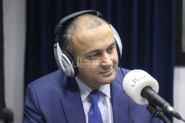 زيارة السيد عمار العكر الرئيس التنفيذي لمجموعة الاتصالات الفلسطينية